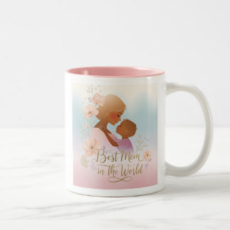 Taza Bicolor Mug Regalo para mamá - Regalo del Día de la Madre 