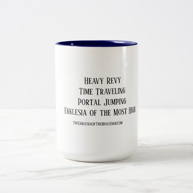 Taza Bicolor MUG - Revolución dura, EKLESIA (Centro)