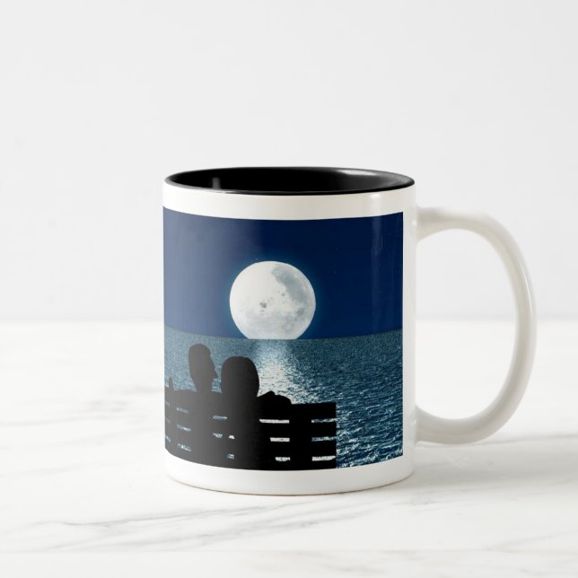 Taza Bicolor Mug Romántico (Derecha)