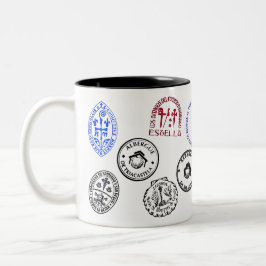 Taza Bicolor Mug Saint James Way