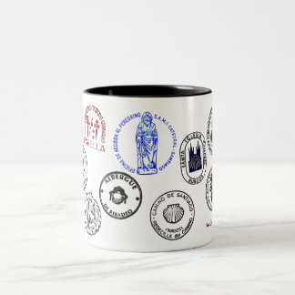 Taza Bicolor Mug Saint James Way