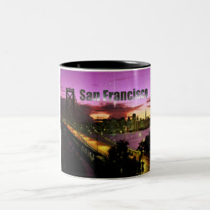 Taza Bicolor Mug San Francisco