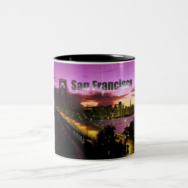 Taza Bicolor Mug San Francisco (Centro)