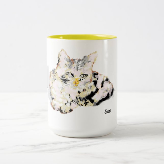 Taza Bicolor Mug: Ser ella misma (Centro)