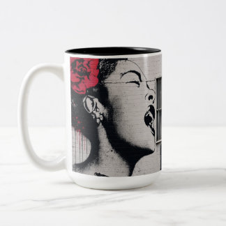 Taza Bicolor Mug Street Art "Urban Dreams"