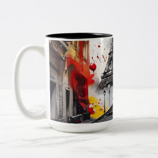 Taza Bicolor Mug Street Art "Urban Dreams" PARIS