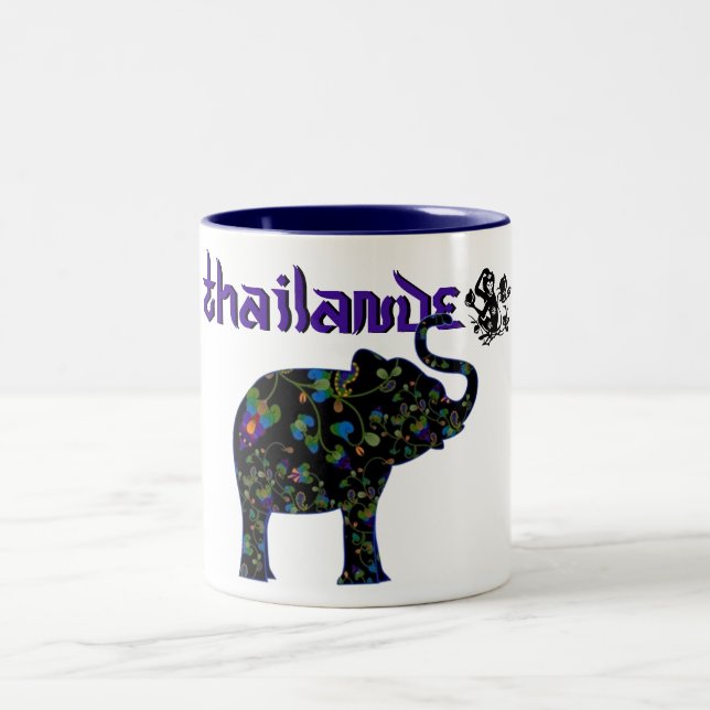Taza Bicolor Mug Tailandia 2 (Centro)