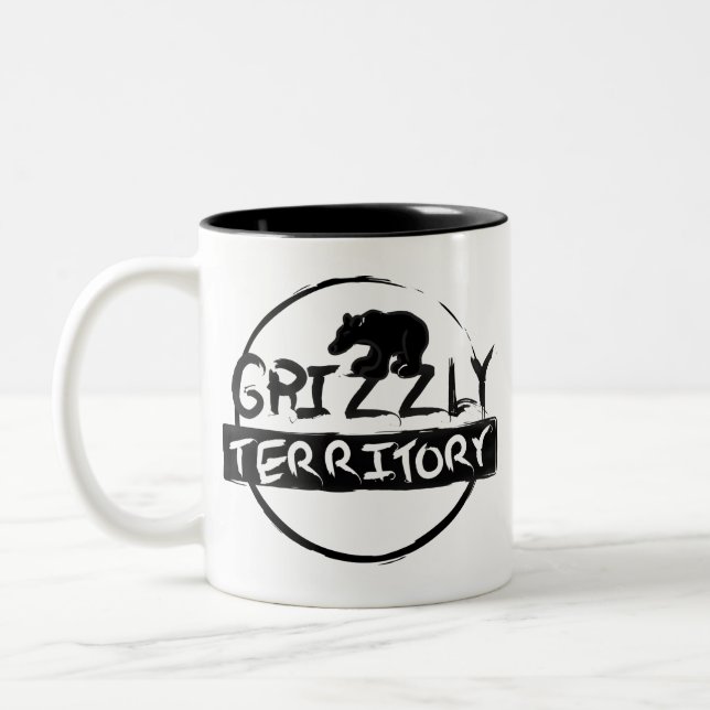 Taza Bicolor Mug. territorio pardo (Izquierda)