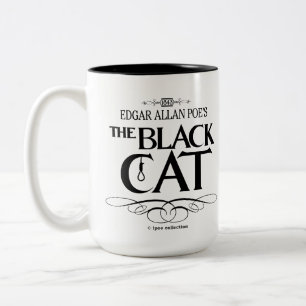 Taza Bicolor Mug "The Black Cat"
