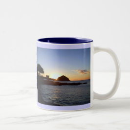 Taza Bicolor Mug Tropical Sunset de Hawái