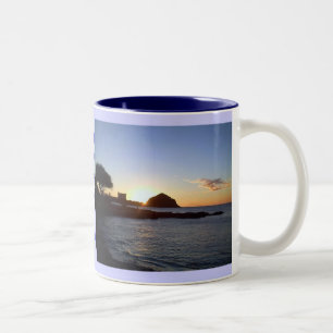 Taza Bicolor Mug Tropical Sunset de Hawái