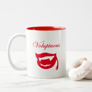 Taza Bicolor Mug voluptuosa