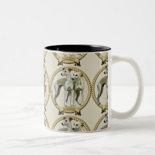 Taza Bicolor Mug Whippets