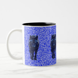 Taza Bicolor Mug wolf
