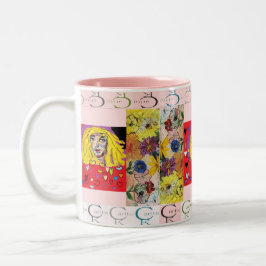 Taza Bicolor Mugg Carita K design