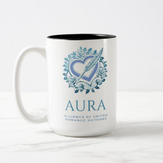 Taza Bicolor Mugre azul de AURA
