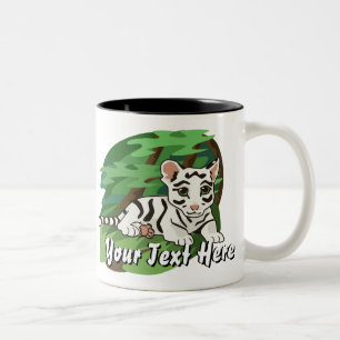 Taza Bicolor Mugre blanco