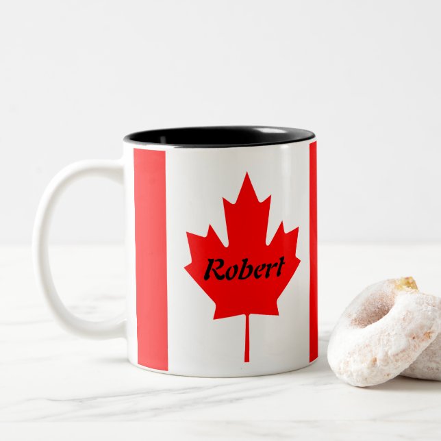 Taza Bicolor Mugre canadiense (Con donut)