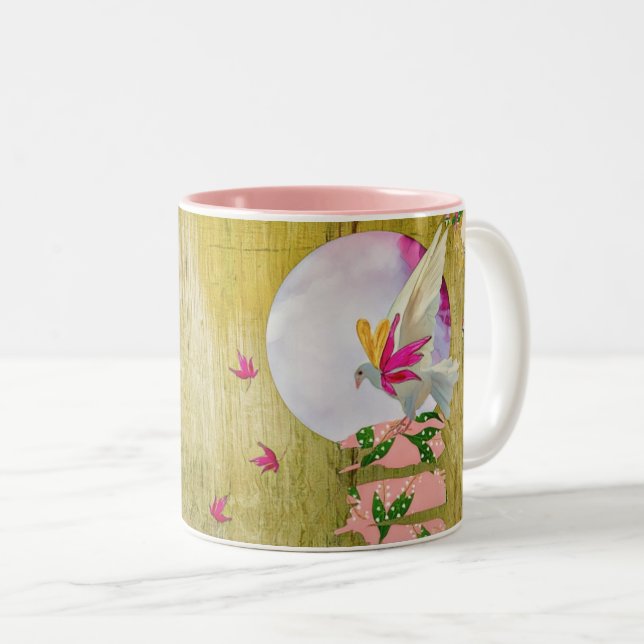 Taza Bicolor Mugre cerámica (Anverso derecho)