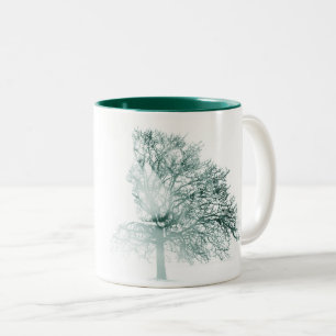 Taza Bicolor Mugre de árbol de mujeres