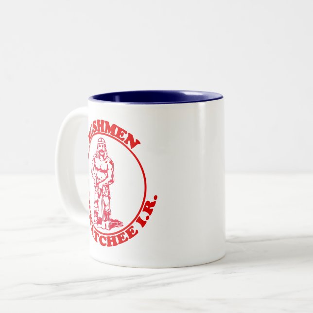 Taza Bicolor Mugre de Bushmen (Anverso izquierdo)