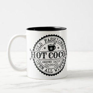 Taza Bicolor Mugre de cacao caliente