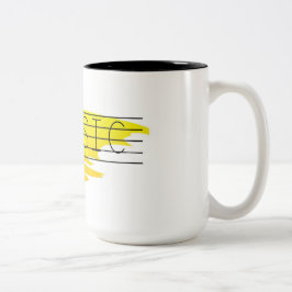 Taza Bicolor Mugre de café