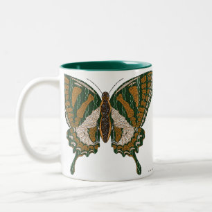 Taza Bicolor Mugre de cola de inflexión