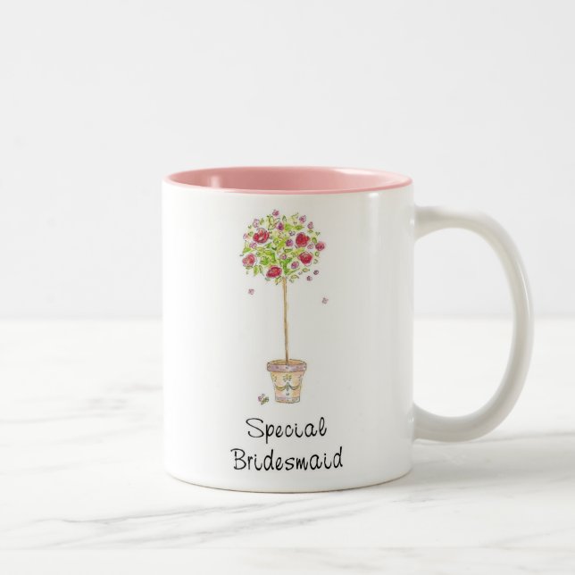 Taza Bicolor Mugre de dama de honor (Derecha)