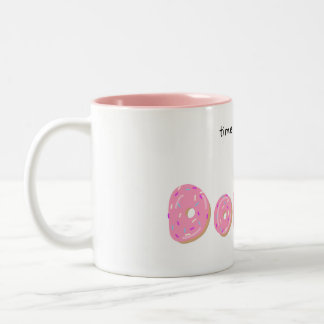 Taza Bicolor Mugre de Donuts