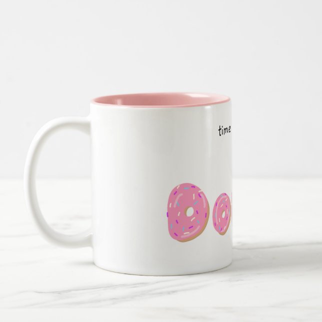Taza Bicolor Mugre de Donuts (Izquierda)