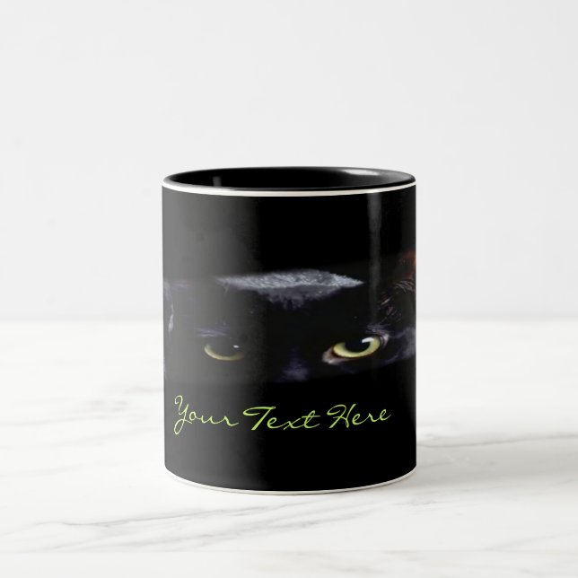 Taza Bicolor Mugre de gato negro (Centro)