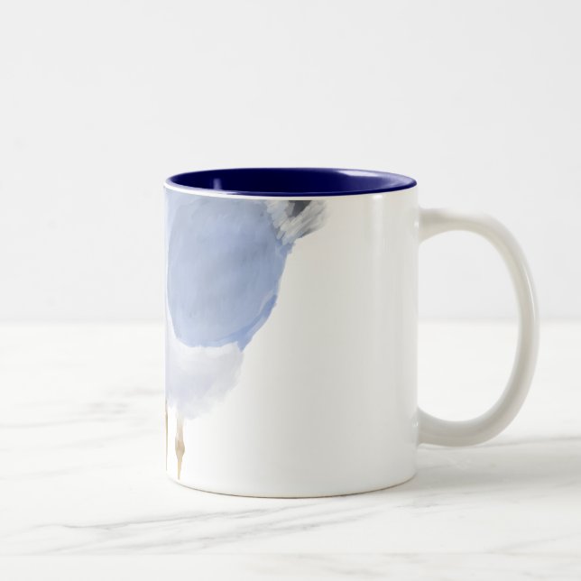 Taza Bicolor Mugre de gaviota (Derecha)