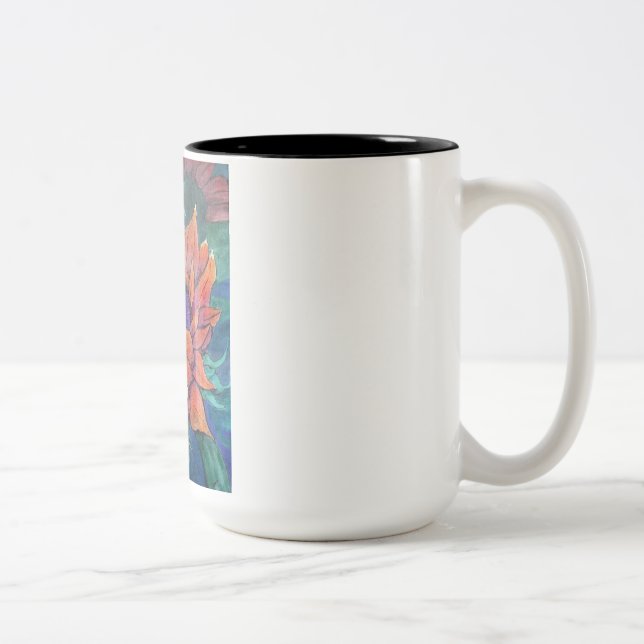 Taza Bicolor Mugre de girasol (Derecha)