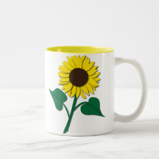 Taza Bicolor Mugre de girasol