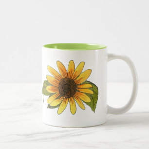 Taza Bicolor Mugre de girasol
