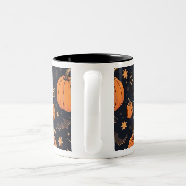 Taza Bicolor mugre de halloween (Mango)