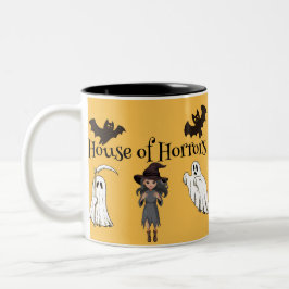 Taza Bicolor Mugre de Halloween