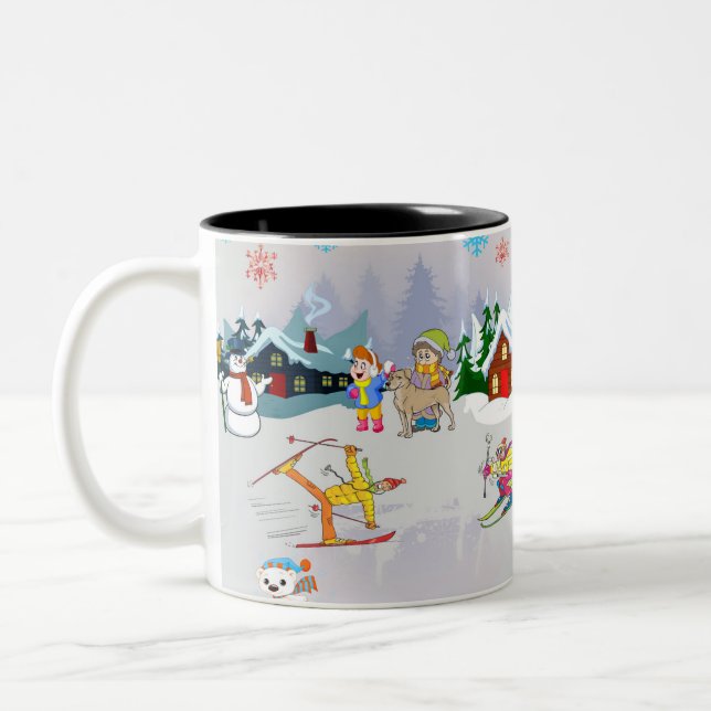 Taza Bicolor Mugre de invierno (Izquierda)