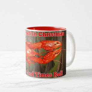 Taza Bicolor Mugre de langosta
