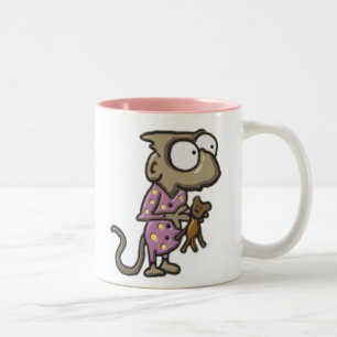 Taza Bicolor Mugre de mono de Pajama