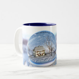 Taza Bicolor Mugre de nieve en el mundo