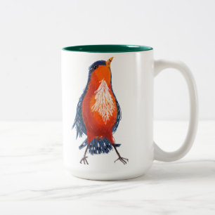 Taza Bicolor Mugre de pájaro