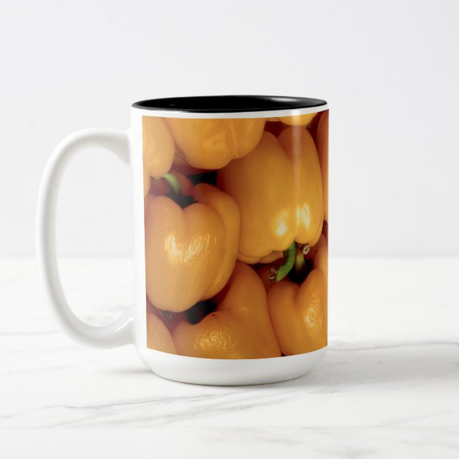 Taza Bicolor Mugre de Pepper Amarillo (Izquierda)