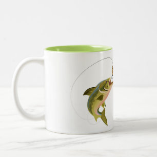 Taza Bicolor Mugre de pesca