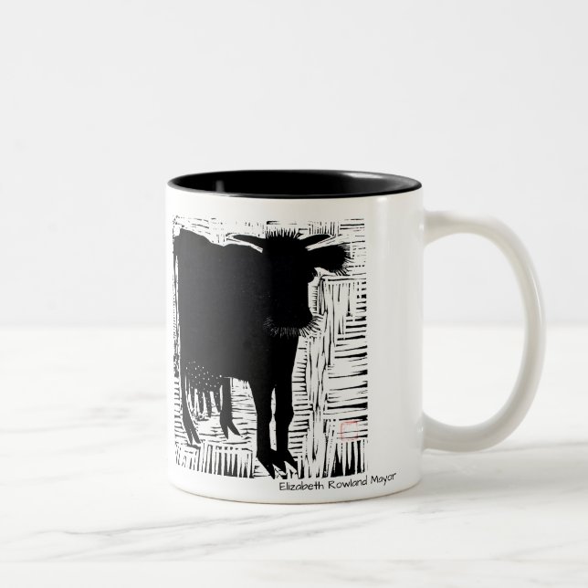 Taza Bicolor Mugre de vaca (Derecha)