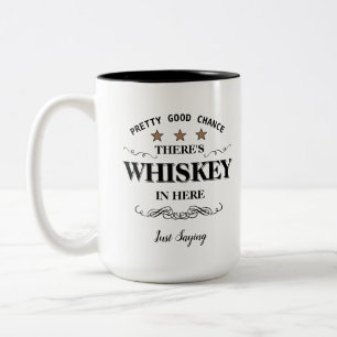 Taza Bicolor Mugre de Whisky