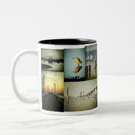 Taza Bicolor Mugre del Golfo de Misisipi