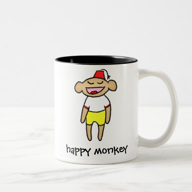 Taza Bicolor Mugre feliz (Derecha)