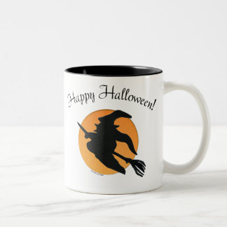 Taza Bicolor Mugre feliz de Halloween